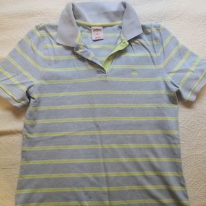 Brooks Brothers- vintage cropped polo style tee